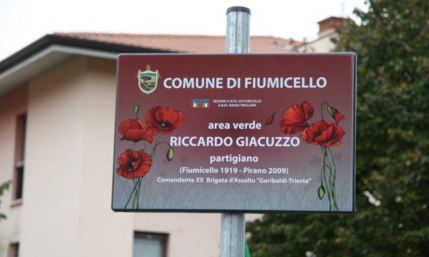 V Fiumicellu poimenovali park po partizanu Riccardu Giacuzzu