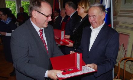 Župan Jože Muhič – prejemnik zlate plakete za življenjsko delo