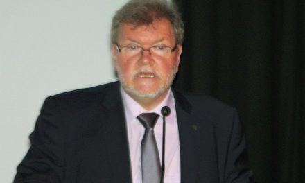 Dr. Damijan Guštin – Na svečani seji predsedstva ZZB NOB Slovenije, 25. aprila 2019