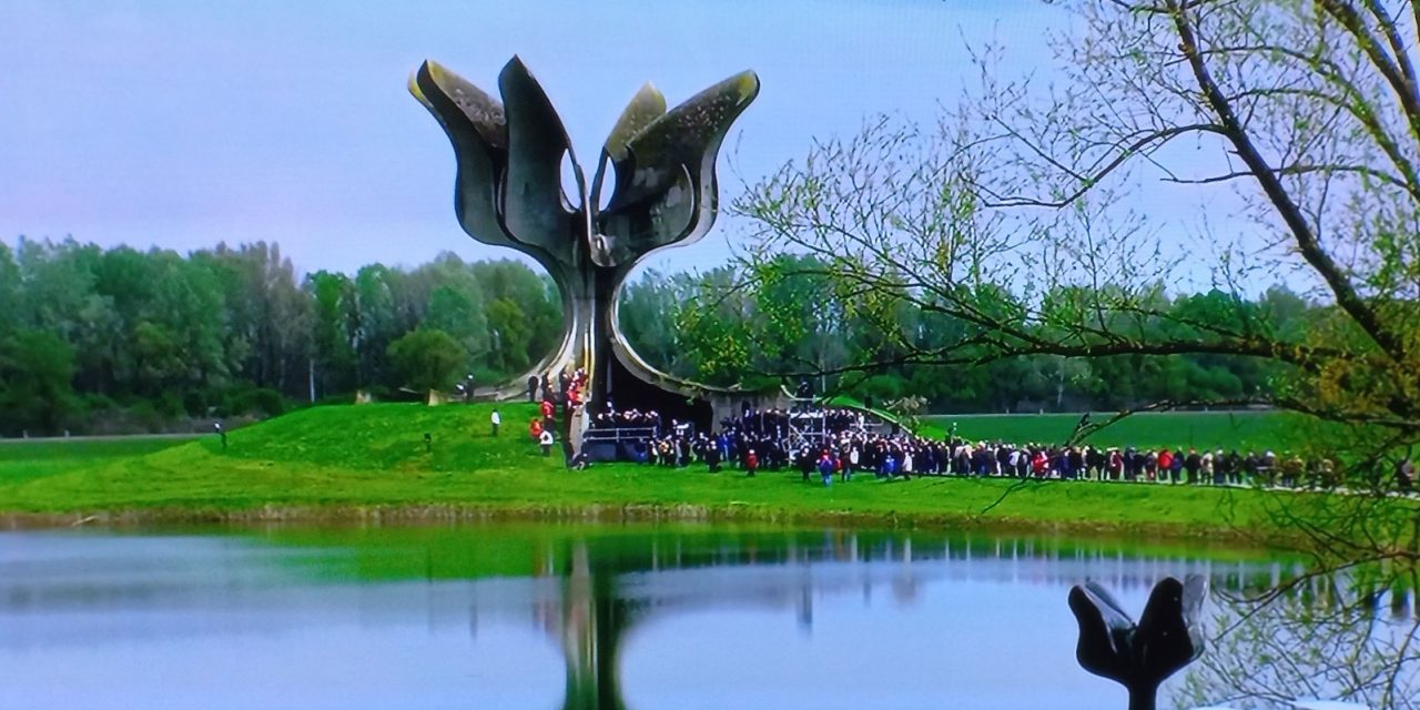 Spominska slovesnost ob 77. obletnici preboja iz ustaškega taborišča Jasenovac